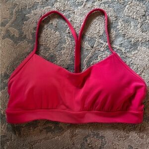 Lululemon Flow Y Bra 10 Lip Gloss